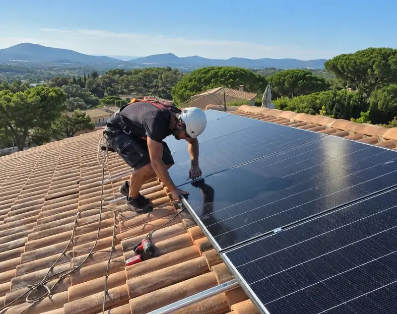 Installateur panneaux solaires Moulin-Mage — pose photovoltaïque sur toiture